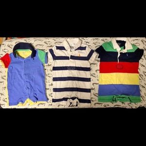 Ralph Lauren Polo Baby Rompers! GUC- to be safe :)